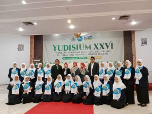 24 mahasiswa tadris biologi mengikuti yudisium KE-XXVI FTIK UIN KHAS Jember